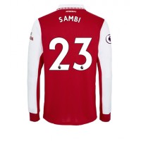 Arsenal Albert Sambi Lokonga #23 Fußballbekleidung Heimtrikot 2022-23 Langarm